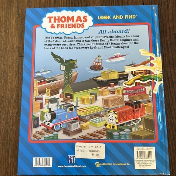 New Thomas & Friends Look and Find book - Picture 2 of 2